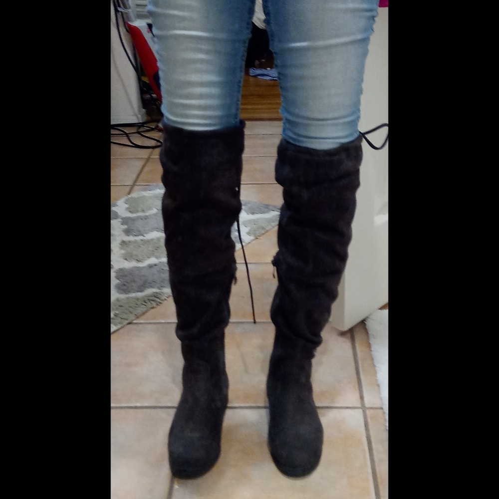 Over the knee boots